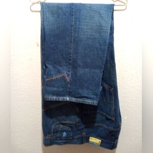 Mens Rocawear Blue Jeans Authentic Vintage Trendy Starched sz 36x34 Relaxed Fit